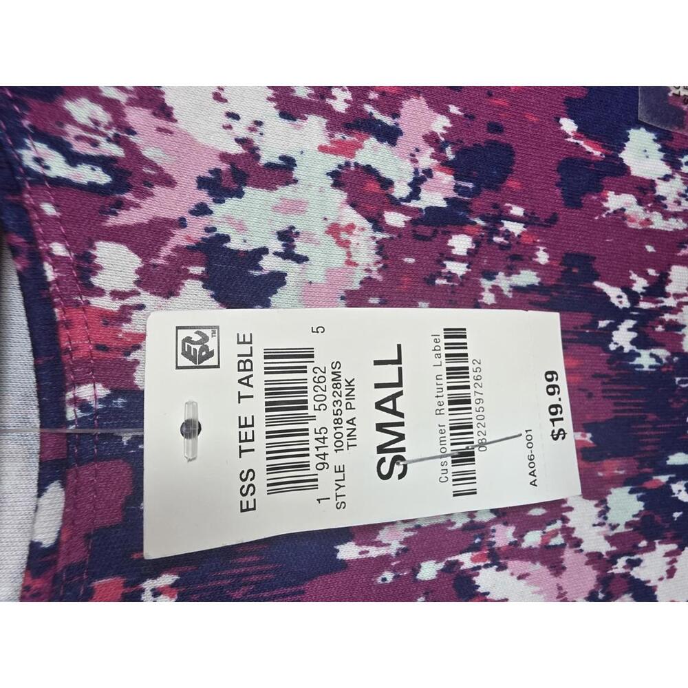 STYLE CO WOMENS PRINTED LONG-SLEEVE KN TINA PINK S - Picture 3 of 4
